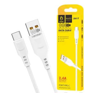کابل شارژ تایپ سی دنمن DENMEN D01T